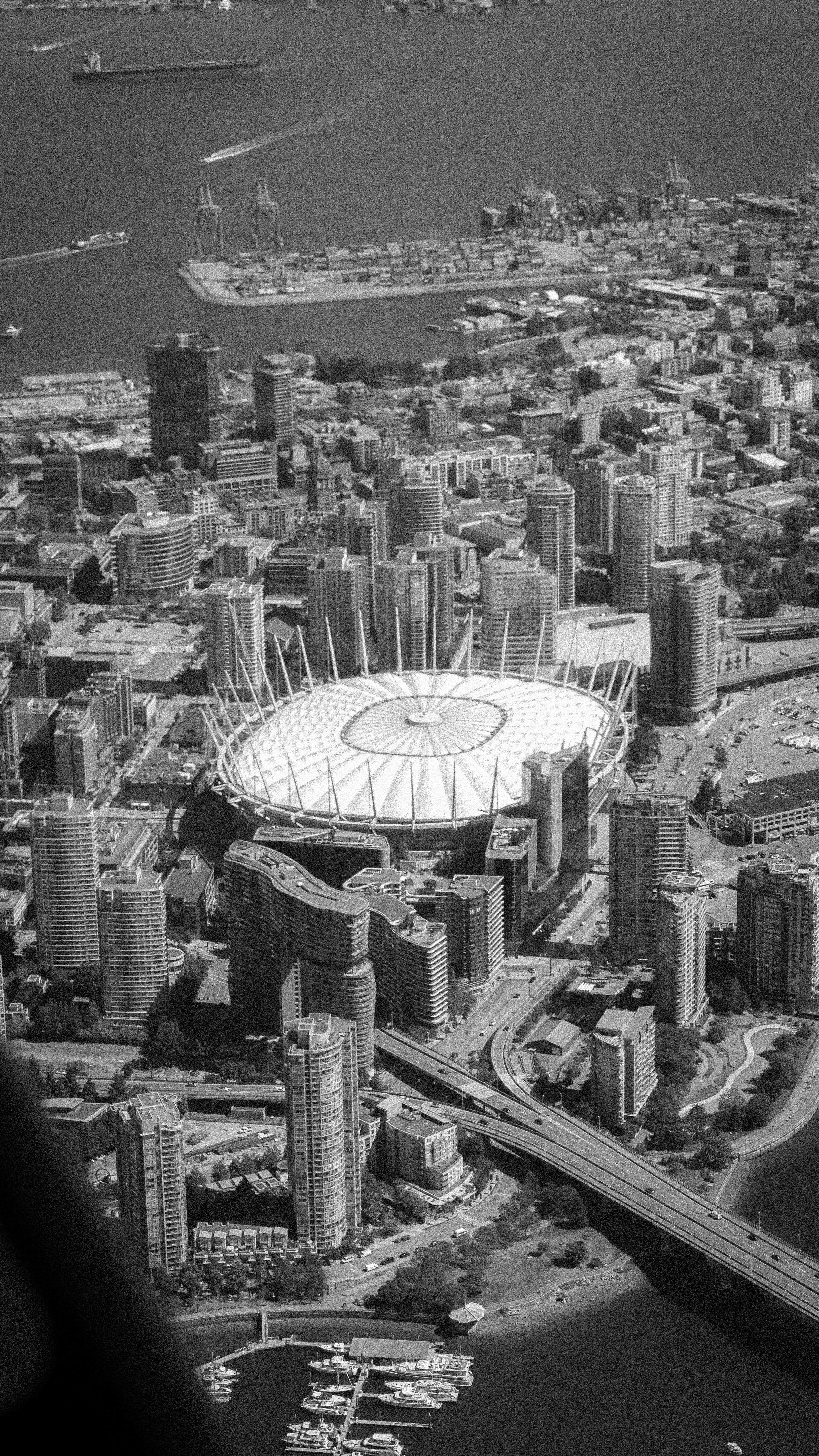 Vancouver vu du ciel
